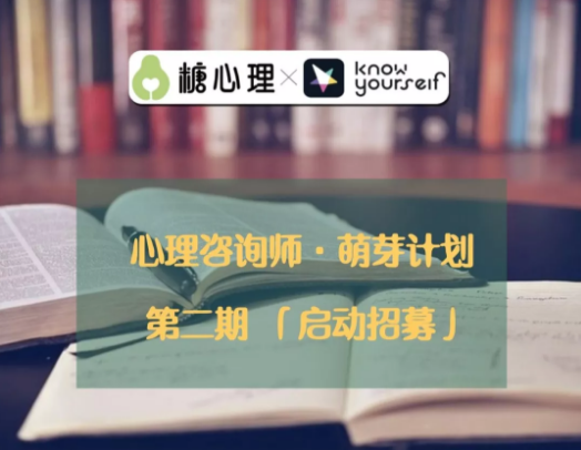 【糖心理×KnowYourself】心理咨询师·萌芽计划—二期 · 每个领域，精选最顶级导师