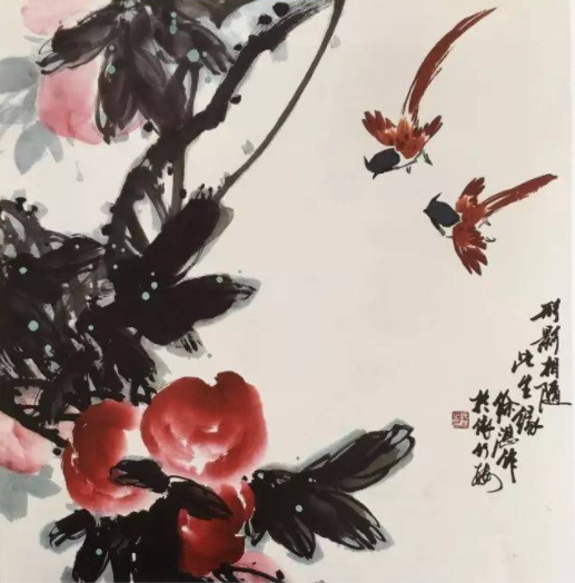 徐湛国画花鸟画教程，网盘下载