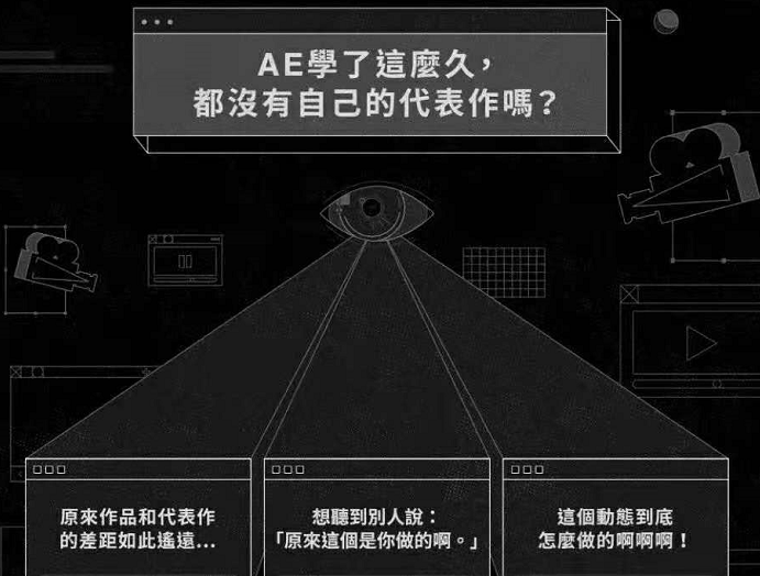 AE动态设计超越技术的动态思维，从核心观念开始学习完整解析