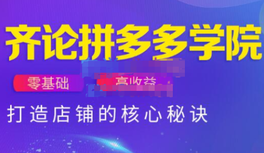 2022齐论拼多多vip年卡课程