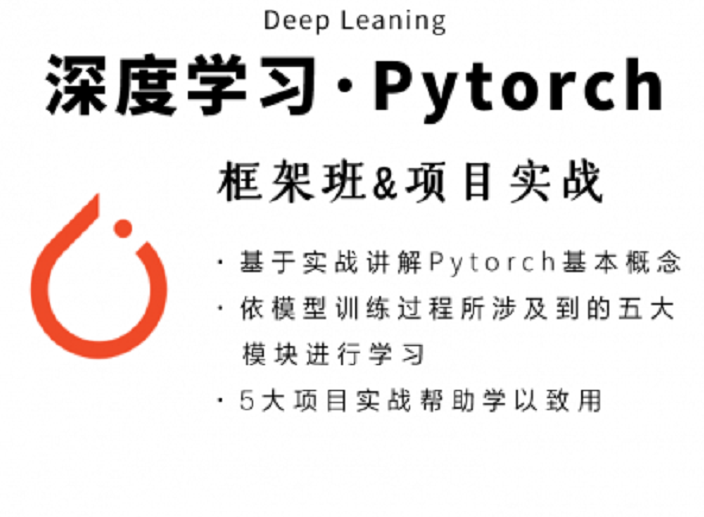 深度学习PyTorch框架班项目实战21个小时视频课