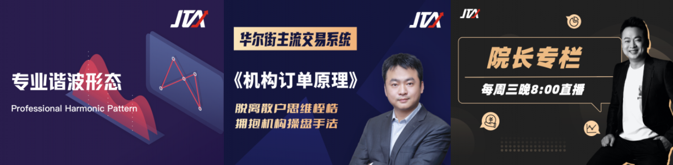 杰克交易学院JTA：院长专栏+专业谐波形态+机构订单原理