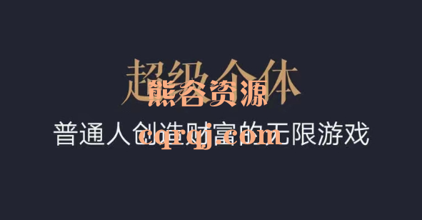 超级个体2024-2025翻盘指南