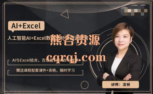 凌祯人工智能AI+Excel数据分析实战课程 凌祯人工智能AI+Excel数据分析实战课程