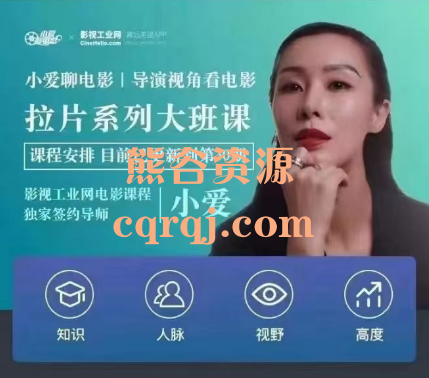 小爱聊电影拉片课，导演视角看电影拉片系列大班课