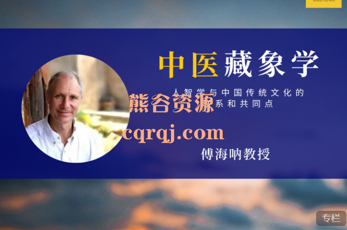 傅海呐中医藏象学:人智学与中国传统文化的连接与共同点，价值3000元