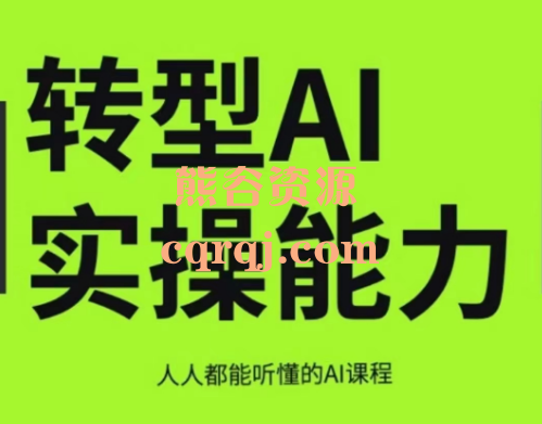 AI实操课互联网人AI化转型实操能力课，老王学姐课程