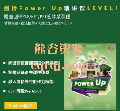 剑桥合集shelley老师剑桥Power up LeveL体系课程