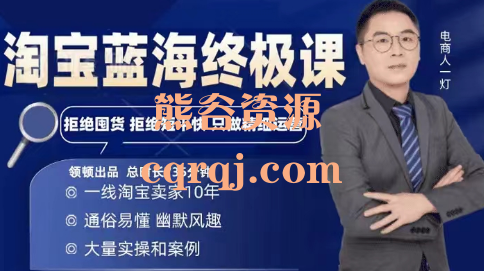《一灯淘宝蓝海无货源课》精细运营 《一灯淘宝蓝海无货源课》精细运营