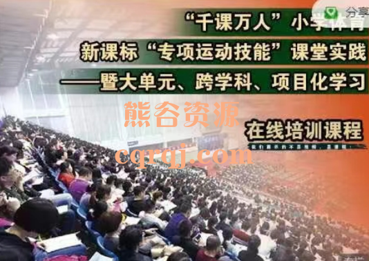 干课万人小学体育新课标“专项运动技能”课堂教学在线课程,