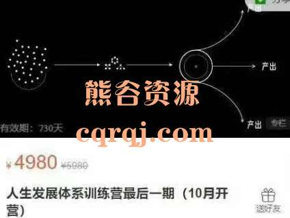 欢喜笔记：人生发展体系训练营最后一期(10月开营)