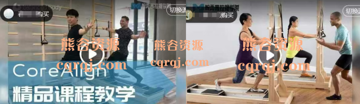 CoreAlign器械课程精品教学CoreAlign精品训练课程模板15节合集