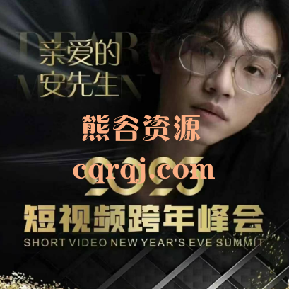 亲爱的安先生：短视频跨年峰会