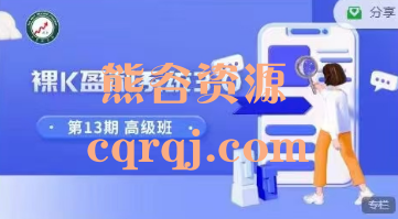 上策研习社 ：裸K盈利系统3.0第13期高级班
