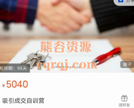 吸引成交自训营,打通九九八十一个成交上的能量卡点 吸引成交自训营,打通九九八十一个成交上的能量卡点