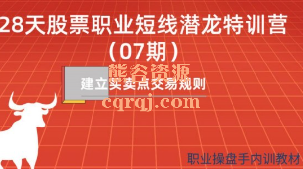 【天智一飞】一飞金融28天股票职业短线潜龙特训营07期课程